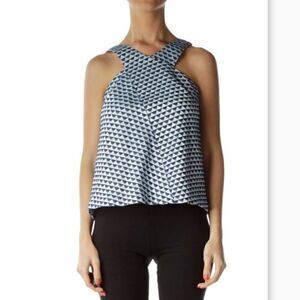 HD in Paris geometric tank top